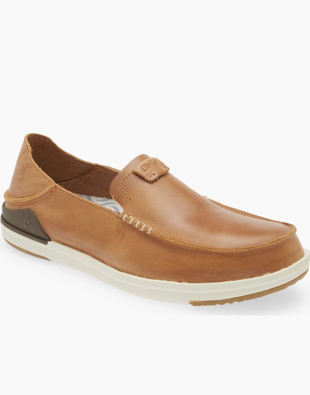 OluKai Kakaha Slip On, Fox, Size 9